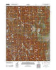 Desert Creek Peak Nevada Historical topographic map, 1:24000 scale, 7.5 X 7.5 Minute, Year 2012