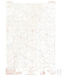 Devils Pass Nevada Historical topographic map, 1:24000 scale, 7.5 X 7.5 Minute, Year 1989