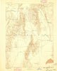 Disaster Nevada Historical topographic map, 1:250000 scale, 1 X 1 Degree, Year 1886