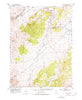 Dixie Flats Nevada Historical topographic map, 1:62500 scale, 15 X 15 Minute, Year 1952