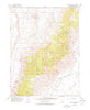 Dixie Hot Springs Nevada Historical topographic map, 1:62500 scale, 15 X 15 Minute, Year 1966