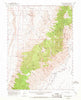 Dixie Hot Springs Nevada Historical topographic map, 1:62500 scale, 15 X 15 Minute, Year 1966