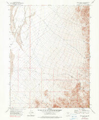 Dixie Valley SE Nevada Historical topographic map, 1:24000 scale, 7.5 X 7.5 Minute, Year 1972