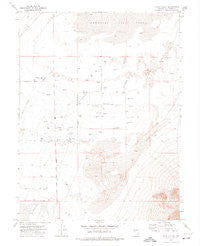 Dixie Valley Nevada Historical topographic map, 1:24000 scale, 7.5 X 7.5 Minute, Year 1972
