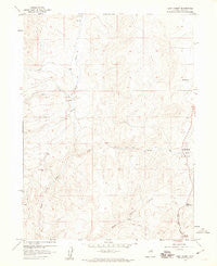 Doby Summit Nevada Historical topographic map, 1:24000 scale, 7.5 X 7.5 Minute, Year 1958