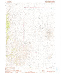 Donna Schee Spring Nevada Historical topographic map, 1:24000 scale, 7.5 X 7.5 Minute, Year 1990