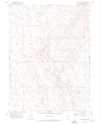 Double Mtn SE Nevada Historical topographic map, 1:24000 scale, 7.5 X 7.5 Minute, Year 1971