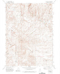 Double Mtn Nevada Historical topographic map, 1:24000 scale, 7.5 X 7.5 Minute, Year 1971