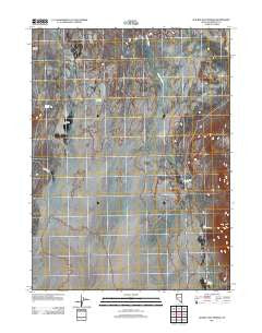 Double Hot Springs Nevada Historical topographic map, 1:24000 scale, 7.5 X 7.5 Minute, Year 2011