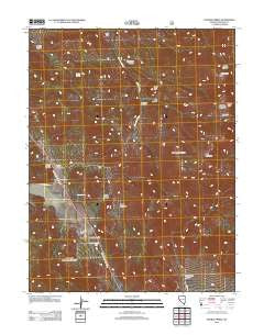 Double Spring Nevada Historical topographic map, 1:24000 scale, 7.5 X 7.5 Minute, Year 2012