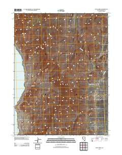 Dove Creek Nevada Historical topographic map, 1:24000 scale, 7.5 X 7.5 Minute, Year 2011