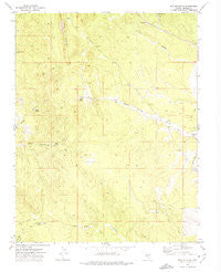 Dow Mountain Nevada Historical topographic map, 1:24000 scale, 7.5 X 7.5 Minute, Year 1972