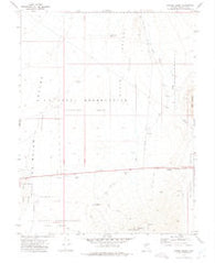 Drumm Summit Nevada Historical topographic map, 1:24000 scale, 7.5 X 7.5 Minute, Year 1972