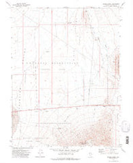 Drumm Summit Nevada Historical topographic map, 1:24000 scale, 7.5 X 7.5 Minute, Year 1972