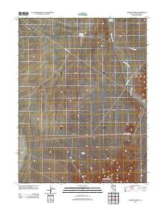 Drumm Summit Nevada Historical topographic map, 1:24000 scale, 7.5 X 7.5 Minute, Year 2011
