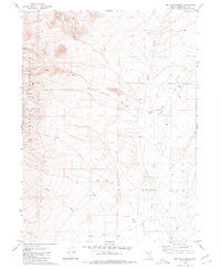 Dry Hills South Nevada Historical topographic map, 1:24000 scale, 7.5 X 7.5 Minute, Year 1980