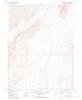Dry Mountain NW Nevada Historical topographic map, 1:24000 scale, 7.5 X 7.5 Minute, Year 1980