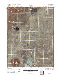Dry Hills Nevada Historical topographic map, 1:24000 scale, 7.5 X 7.5 Minute, Year 2011
