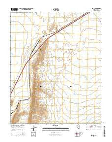 Dry Lake Nevada Current topographic map, 1:24000 scale, 7.5 X 7.5 Minute, Year 2014