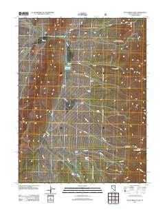 Duck Creek Valley Nevada Historical topographic map, 1:24000 scale, 7.5 X 7.5 Minute, Year 2012