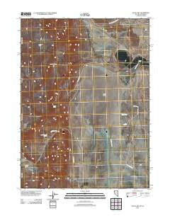 Duck Lake Nevada Historical topographic map, 1:24000 scale, 7.5 X 7.5 Minute, Year 2011