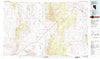 Duckwater Nevada Historical topographic map, 1:100000 scale, 30 X 60 Minute, Year 1980