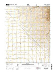 Duckwater SE Nevada Current topographic map, 1:24000 scale, 7.5 X 7.5 Minute, Year 2014