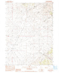 Dun Glen Nevada Historical topographic map, 1:24000 scale, 7.5 X 7.5 Minute, Year 1990