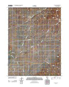 Dun Glen Nevada Historical topographic map, 1:24000 scale, 7.5 X 7.5 Minute, Year 2011