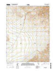 Dun Glen Nevada Current topographic map, 1:24000 scale, 7.5 X 7.5 Minute, Year 2014