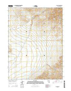 Dun Glen Nevada Current topographic map, 1:24000 scale, 7.5 X 7.5 Minute, Year 2014