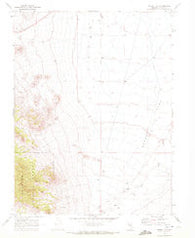 Dutch Flat Nevada Historical topographic map, 1:24000 scale, 7.5 X 7.5 Minute, Year 1969