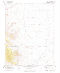 Dutch Flat Nevada Historical topographic map, 1:24000 scale, 7.5 X 7.5 Minute, Year 1969