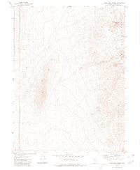 Eagle Rock Spring Nevada Historical topographic map, 1:24000 scale, 7.5 X 7.5 Minute, Year 1980