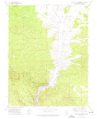 Eagle Valley Reservoir Nevada Historical topographic map, 1:24000 scale, 7.5 X 7.5 Minute, Year 1972