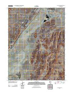Eagle Rock Nevada Historical topographic map, 1:24000 scale, 7.5 X 7.5 Minute, Year 2011