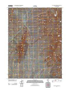 Eagle Rock Spring Nevada Historical topographic map, 1:24000 scale, 7.5 X 7.5 Minute, Year 2011