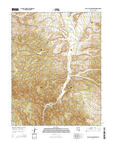 Eagle Valley Reservoir Nevada Current topographic map, 1:24000 scale, 7.5 X 7.5 Minute, Year 2014