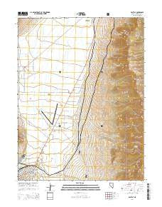 East Ely Nevada Current topographic map, 1:24000 scale, 7.5 X 7.5 Minute, Year 2014