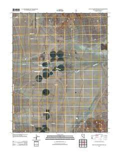 East of Davis Mountain Nevada Historical topographic map, 1:24000 scale, 7.5 X 7.5 Minute, Year 2012