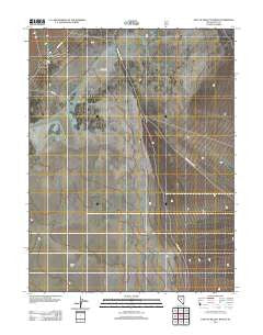 East of Millett Ranch Nevada Historical topographic map, 1:24000 scale, 7.5 X 7.5 Minute, Year 2011