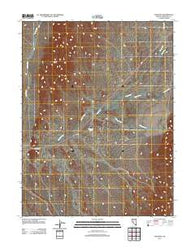 Eastgate Nevada Historical topographic map, 1:24000 scale, 7.5 X 7.5 Minute, Year 2011