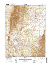 Eastgate Nevada Current topographic map, 1:24000 scale, 7.5 X 7.5 Minute, Year 2014