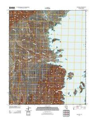Echo Bay Nevada Historical topographic map, 1:24000 scale, 7.5 X 7.5 Minute, Year 2012