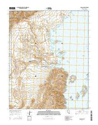 Echo Bay Nevada Current topographic map, 1:24000 scale, 7.5 X 7.5 Minute, Year 2014
