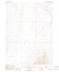 Eden Valley Nevada Historical topographic map, 1:24000 scale, 7.5 X 7.5 Minute, Year 1988