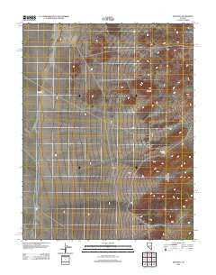 Eds Well Nevada Historical topographic map, 1:24000 scale, 7.5 X 7.5 Minute, Year 2012