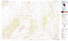Edwards Creek Valley Nevada Historical topographic map, 1:100000 scale, 30 X 60 Minute, Year 1983