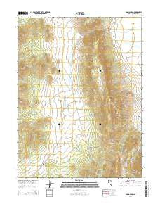 Egan Canyon Nevada Current topographic map, 1:24000 scale, 7.5 X 7.5 Minute, Year 2014
