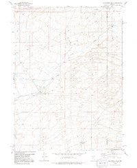 Elevenmile Well Nevada Historical topographic map, 1:24000 scale, 7.5 X 7.5 Minute, Year 1980